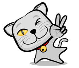 WOODY - The Crazy Cat sticker #3810695