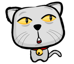 WOODY - The Crazy Cat sticker #3810696