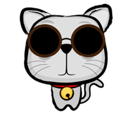 WOODY - The Crazy Cat sticker #3810699