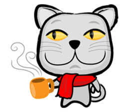 WOODY - The Crazy Cat sticker #3810702