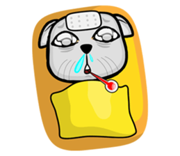 WOODY - The Crazy Cat sticker #3810703