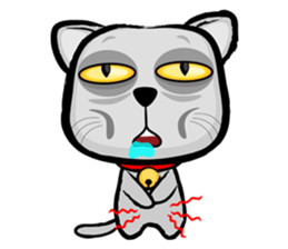 WOODY - The Crazy Cat sticker #3810710