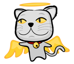 WOODY - The Crazy Cat sticker #3810716