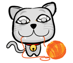 WOODY - The Crazy Cat sticker #3810717