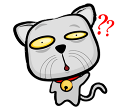 WOODY - The Crazy Cat sticker #3810720