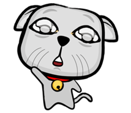 WOODY - The Crazy Cat sticker #3810721