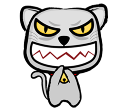 WOODY - The Crazy Cat sticker #3810725