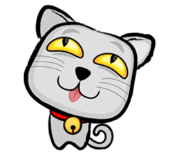 WOODY - The Crazy Cat sticker #3810726