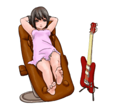 Rock Ringo-chan sticker #3810841