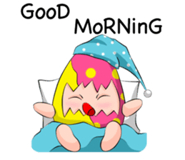 Bonlin egg & GJ pumpkin sticker #3810967