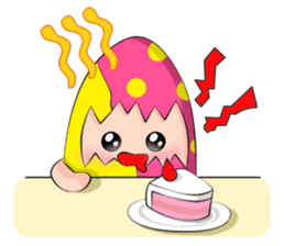 Bonlin egg & GJ pumpkin sticker #3810971