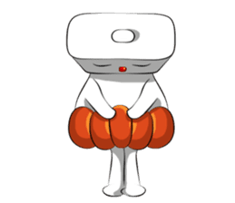 Bonlin egg & GJ pumpkin sticker #3810974