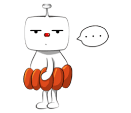 Bonlin egg & GJ pumpkin sticker #3810975