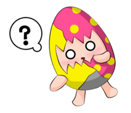 Bonlin egg & GJ pumpkin sticker #3810976