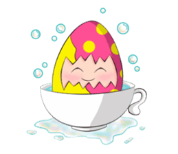 Bonlin egg & GJ pumpkin sticker #3810980