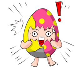 Bonlin egg & GJ pumpkin sticker #3810982