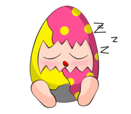 Bonlin egg & GJ pumpkin sticker #3810985