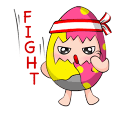 Bonlin egg & GJ pumpkin sticker #3810992