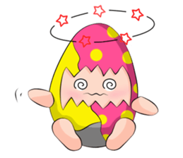 Bonlin egg & GJ pumpkin sticker #3810997