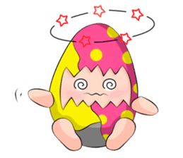 Bonlin egg & GJ pumpkin sticker #3810997