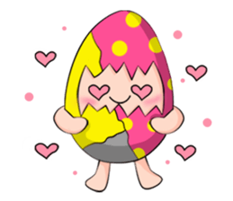 Bonlin egg & GJ pumpkin sticker #3810999