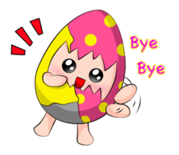 Bonlin egg & GJ pumpkin sticker #3811006