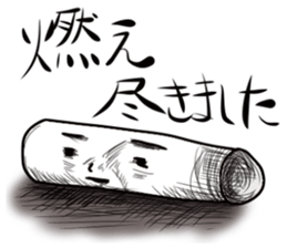 Toilet tissue paper sticker #3811023