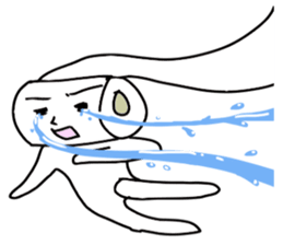 Toilet tissue paper sticker #3811041