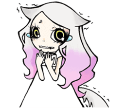 little red hood and the big bad wolf sticker #3811380