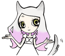 little red hood and the big bad wolf sticker #3811384