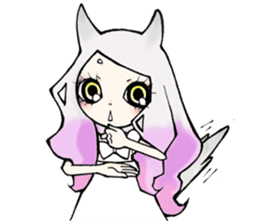 little red hood and the big bad wolf sticker #3811386