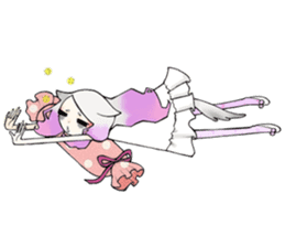 little red hood and the big bad wolf sticker #3811387