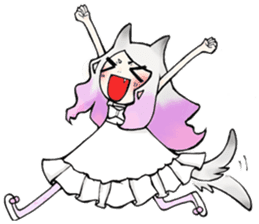 little red hood and the big bad wolf sticker #3811388