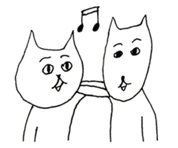 Amusing Cats sticker #3811432