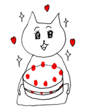 Amusing Cats sticker #3811446