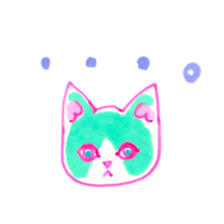 Cat Expression sticker #3811690