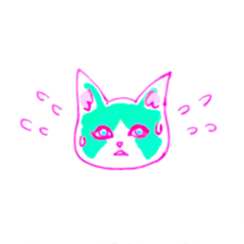 Cat Expression sticker #3811691