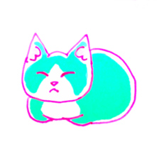 Cat Expression sticker #3811693