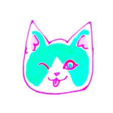 Cat Expression sticker #3811696