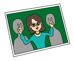 Miss eyes power sticker #3812125