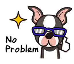 iinu - Boston Terrier sticker #3812565