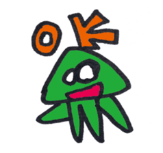 Strange Martian sticker #3812932