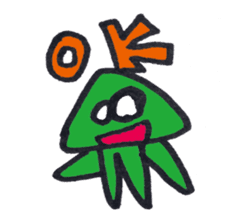 Strange Martian sticker #3812932