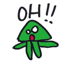 Strange Martian sticker #3812939