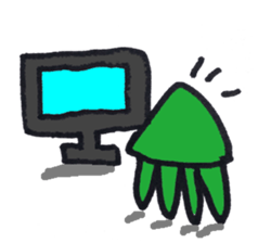 Strange Martian sticker #3812946