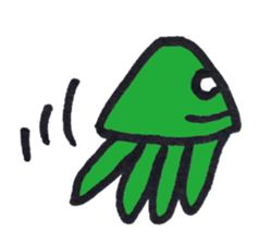 Strange Martian sticker #3812957