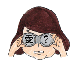 love theatergoing sticker #3813335