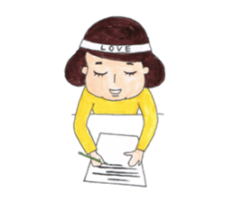 love theatergoing sticker #3813360