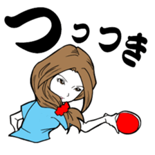 For people of a table tennis club sticker #3813905