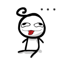 Aboy - idiot faces sticker #3814250